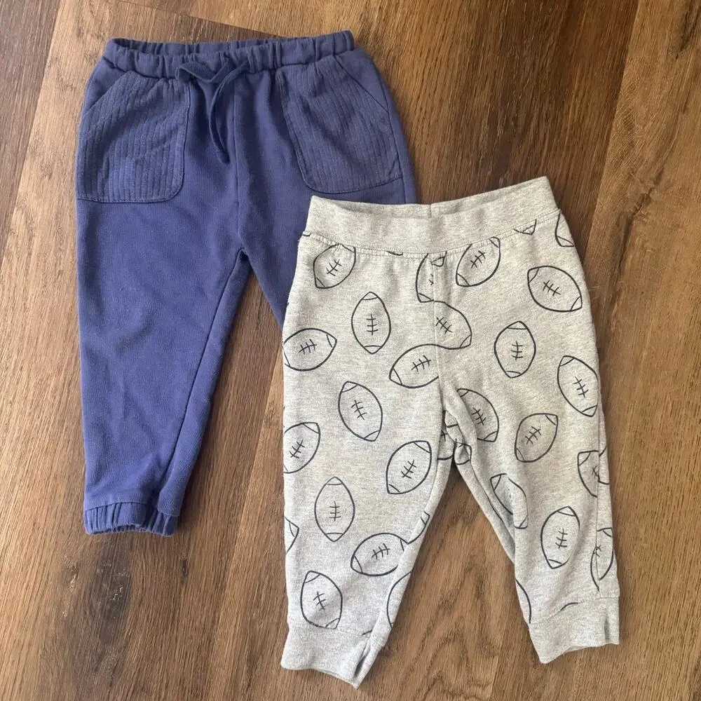 Bundle of Baby Boy Joggers: Cat & Jack and Carter's, 2 Pair